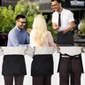 Tablier serveur professionnel court unisexe demi taille… – vue 2