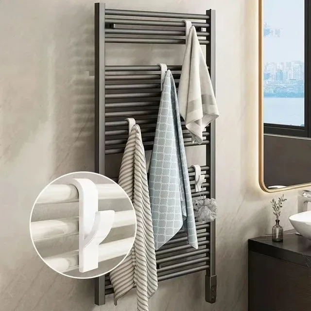 Salle de bain douche porte-serviettes cintre chauffé… – vue 2