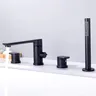 Mitigeur bain douche trois trous montage rebord finition… – vue 4