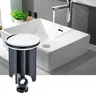Bouchon vidange lavabo universel cuivre chromé plat… – vue 5