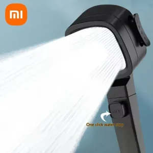 Xiaomi pomme de douche haute pression 3 Modes pomme de douche réglable ensemble salle de bain intelligente 2026 réglable nouveaux accessoires de douche Mijia Xiaomi pomme de douche haute pression 3 Modes pomme de douche réglable ensemble salle de bain intelligente 2026 réglable nouveaux accessoires de douche Mijia