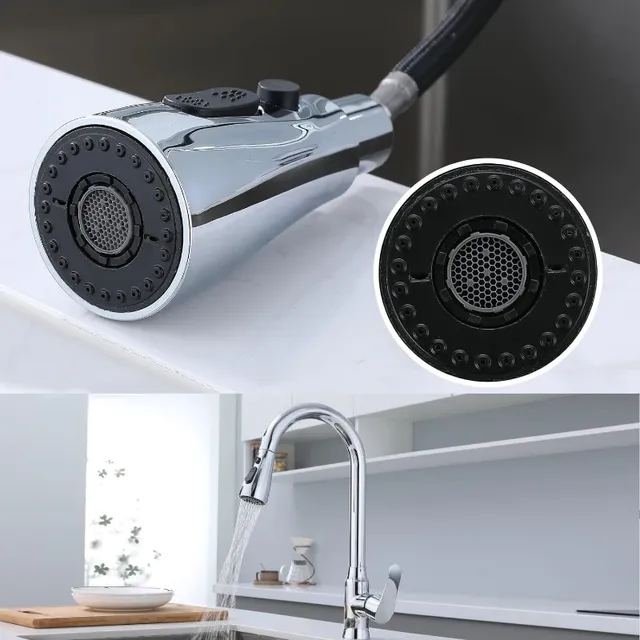 Buse de pulvérisation de robinet de cuisine extractible – vue 4
