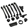Poignée meuble cachée noire aluminium mat encastrée… – vue 1