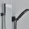 Ensemble de douche de bain noir – vue 3