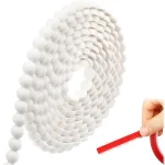 3 mètres bricolage décoration peinture murale moulage Flexible PVC bâton pour murs perles auto-adhésif panneau bande TV mur bord