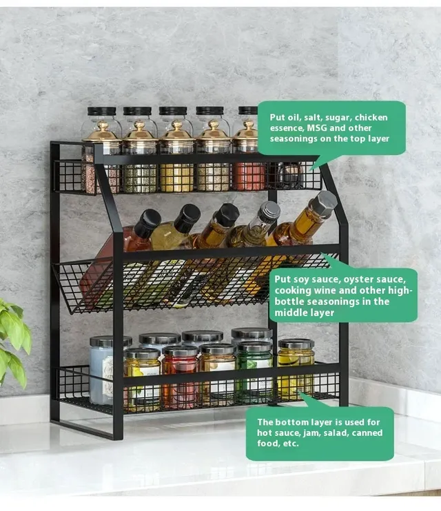 Étagère à condiments de cuisine – vue 4