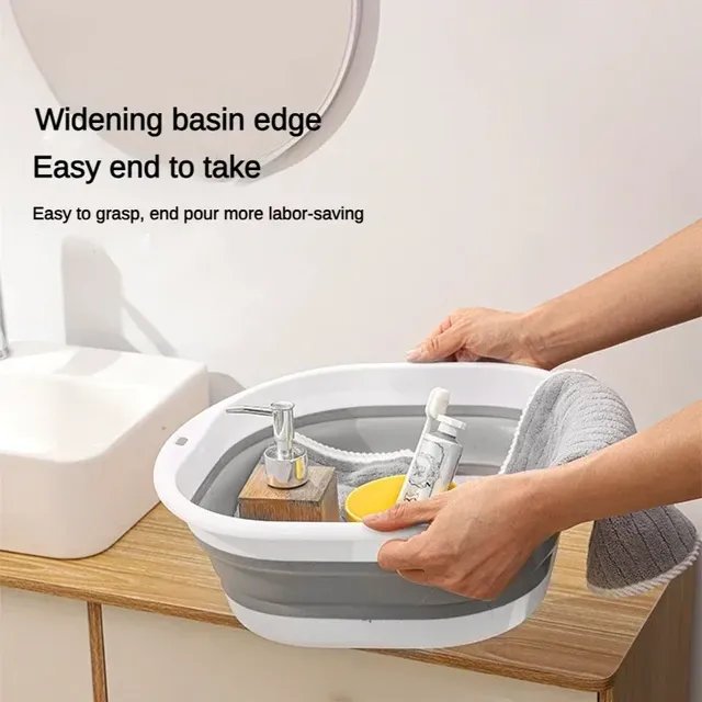 Lavabo pliant Lavabo polyvalent Lavabo pliable suspendu… – vue 3