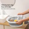 Lavabo pliant Lavabo polyvalent Lavabo pliable suspendu… – vue 3