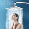 Pommeau de douche cascade de luxe en acier…