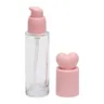Bouteille de Lotion à pompe en verre de 30ml – vue 2
