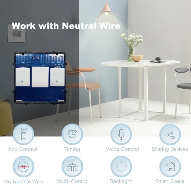 BSEED Wifi commutateurs en direct simples fonction… – vue 2