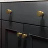 Boutons d'armoire rétro en laiton – vue 2