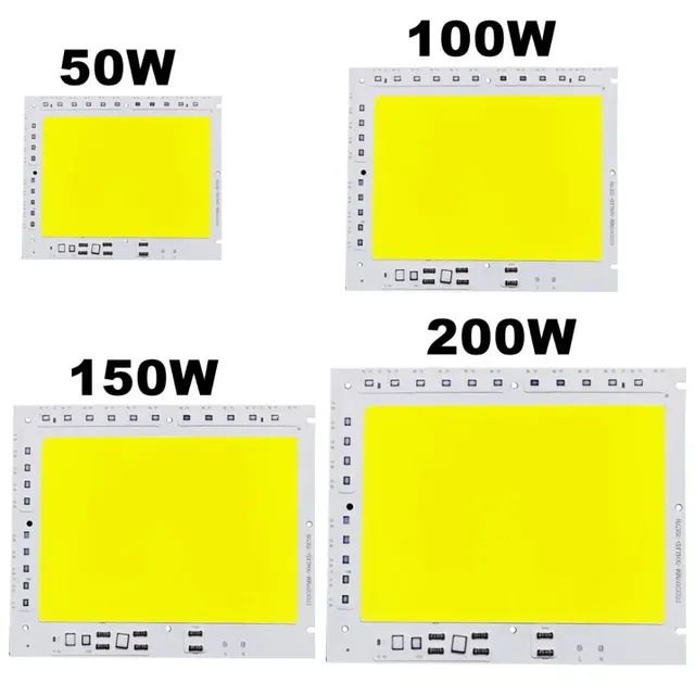 Puce LED COB 50W 100W 150W 200W 200-240V