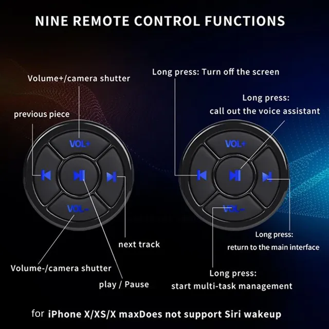 Télécommande sans fil Bluetooth – vue 6