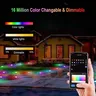 Guirxiété lumineuse LED RVB à commande vocale – vue 4