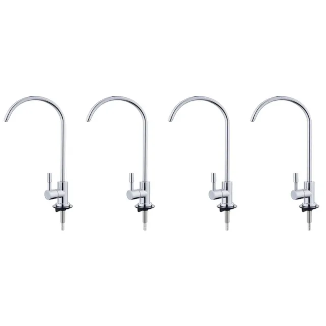 4 ensemble 1/4 pouces robinet en acier inoxydable filtre…