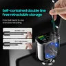 Elough chargeur de voiture rétractable 5 en 1 chargeur… – vue 4