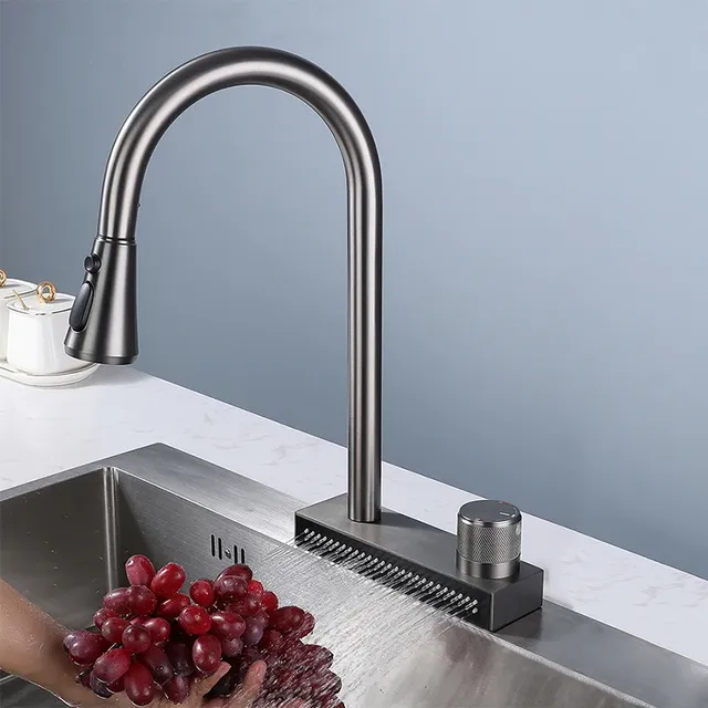 Robinet cascade populaire en acier inoxydable 304 – vue 7