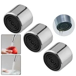 Kit de filtre de robinet de cuisine, lavabo, avec filetage interne de 22mm, aérateur d&rsquo;évier, buse de filtre de robinet de cuisine remplaçable, 3 pièces