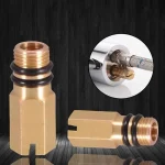 Bouchon d&rsquo;entrée de robinet d&rsquo;eau chaude et froide M10, fixation de cuisine, embout de tuyau Flexible, 1/5 pièces, bouchon d&rsquo;entrée de robinet