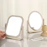 Miroir en plastique de bureau rond personnalisé – vue 3