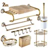 Ensemble mural accessoires salle bain laiton sculpté… – vue 2