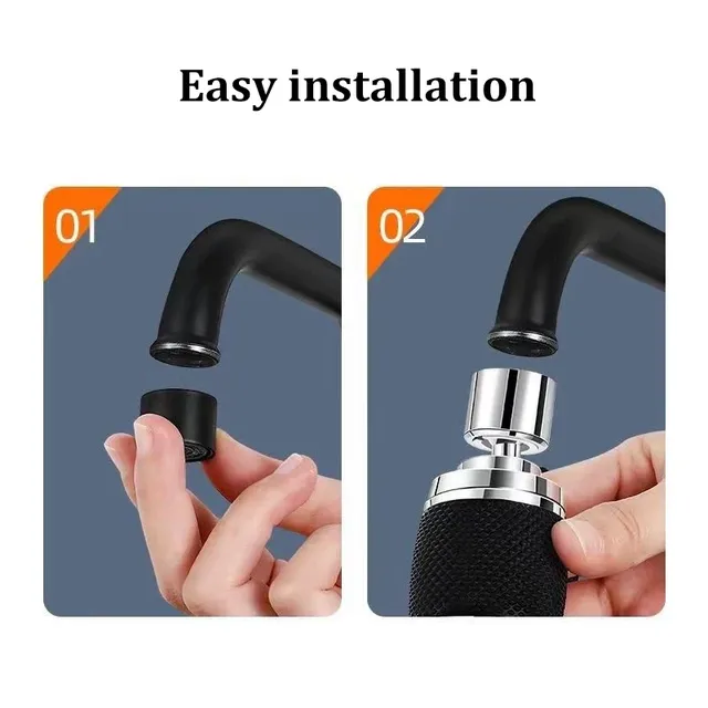 Extension de robinet de filtre de cuisine 3 modes 360 °… – vue 6