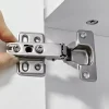 Charnière de porte d’armoire de meubles, 1 pièce, charnières hydrauliques, tampon d’amortisseur, fermeture douce pour quincaillerie de meubles de cuisine Charnière de porte d’armoire de meubles, 1 pièce, charnières hydrauliques, tampon d’amortisseur, fermeture douce pour quincaillerie de meubles de cuisine