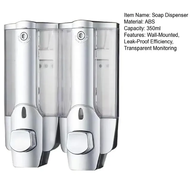 Distributeur de savon mural de 350ml – vue 5