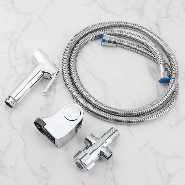 Pulvérisateur bidet portable acier inoxydable brossé… – vue 2