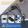 Ceinture chauffante abdominale peluche velours cristal… – vue 4
