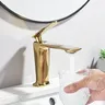 Robinet de lavabo en Nickel brossé – vue 5