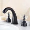 Robinets de lavabo poignée en cristal robinet d'évier de… – vue 4