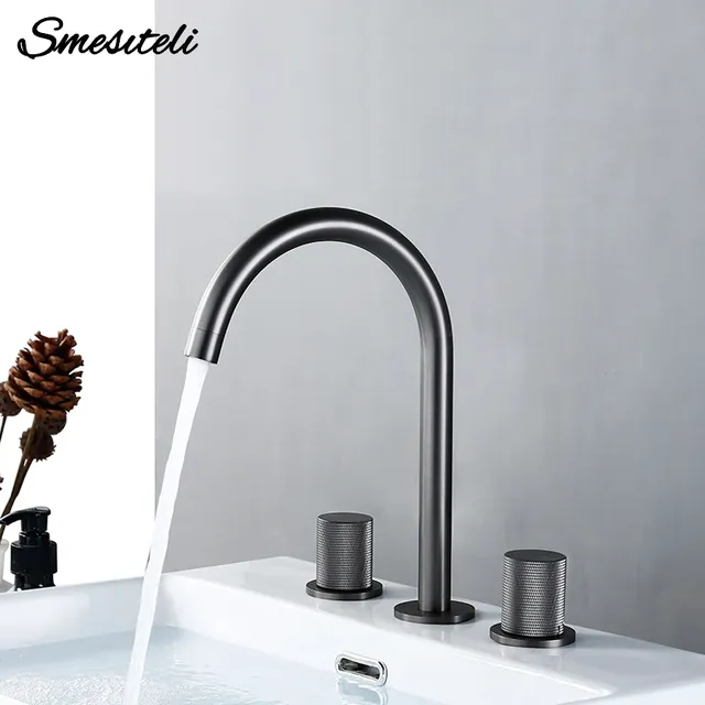 Robinet de lavabo en métal – vue 2