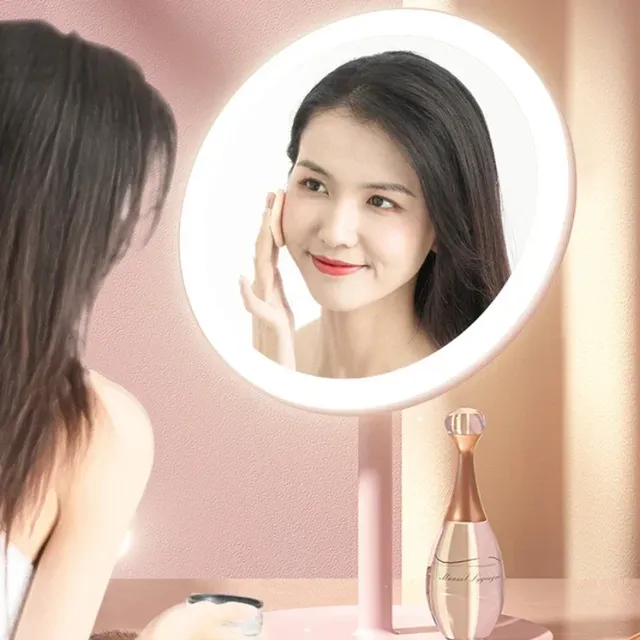 Miroir de maquillage LED avec lumière 5x miroirs miroir… – vue 3