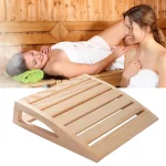 Appui-tête de Sauna en bois, oreiller cervical ergonomique fait à la main pour hammam, Relaxation, adolescents, femmes et hommes, accessoire de confort pour Spa à domicile, 1 pièce
