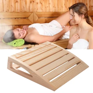 Appui-tête de Sauna en bois, oreiller cervical ergonomique fait à la main pour hammam, Relaxation, adolescents, femmes et hommes, accessoire de confort pour Spa à domicile, 1 pièce Appui-tête de Sauna en bois, oreiller cervical ergonomique fait à la main pour hammam, Relaxation, adolescents, femmes et hommes, accessoire de confort pour Spa à domicile, 1 pièce