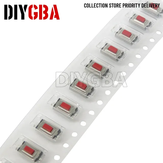 100 pièces Micro interrupteur tactile 3X6X2.5… – vue 2