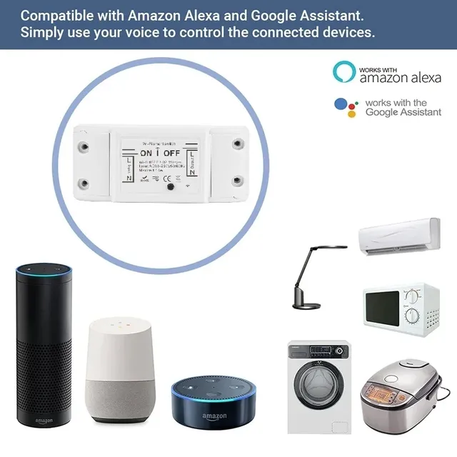 Interrupteur intelligent Wifi domotique encastrable… – vue 4