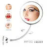 Grand miroir de maquillage éclairé 10x – vue 2