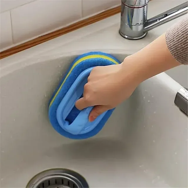 Brosse de nettoyage en éponge avec poignée – vue 4