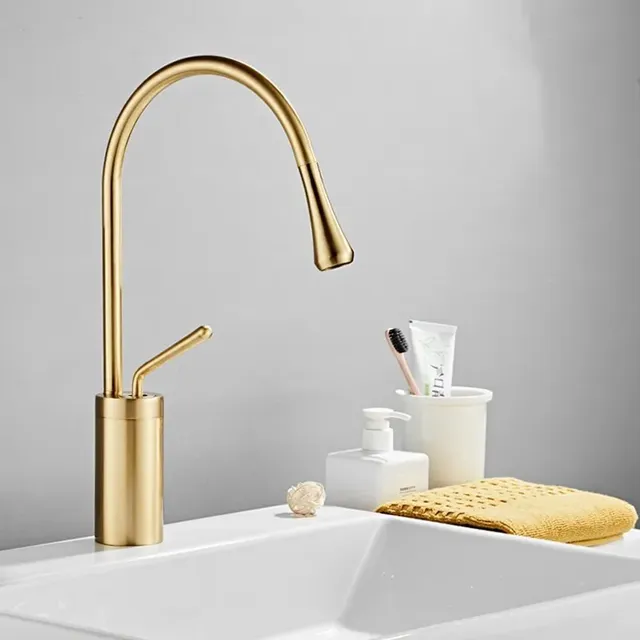 Robinet de cuisine en laiton – vue 2