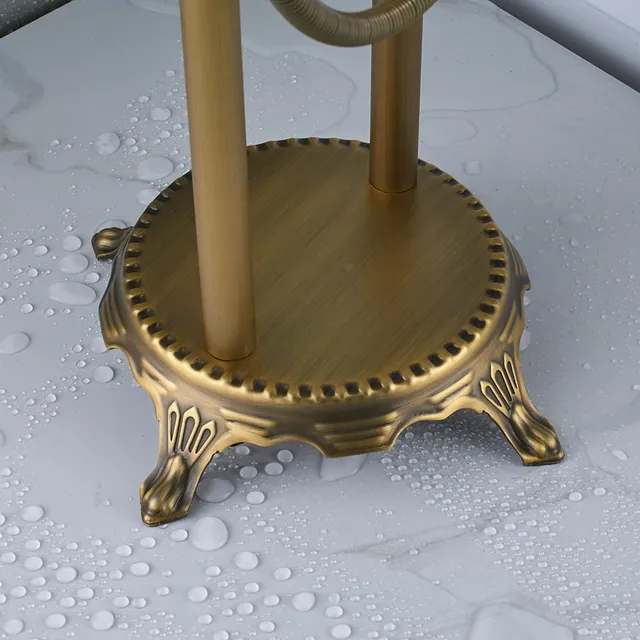 Robinet de baignoire autoportant en laiton Antique – vue 3