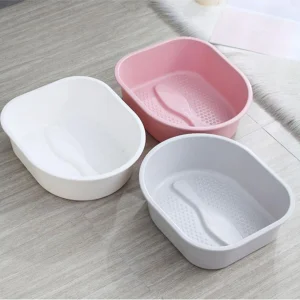 Baignoire de massage portable polyvalente pour adultes, bain de pieds, pieds secs et craquelés, pédicure pour hommes, trempage des pieds, cadeau domestique, E27 Baignoire de massage portable polyvalente pour adultes, bain de pieds, pieds secs et craquelés, pédicure pour hommes, trempage des pieds, cadeau domestique, E27