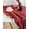 Nappe de Table ronde bordeaux – vue 3