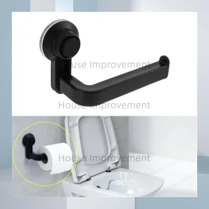 Porte-papier hygiénique mural ABS, ventouse sous vide, porte-rouleau de papier pour distributeur de papier de salle de bain