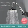 Pommeau de douche à haute pression pour salle de bain, 6 /8 pouces, carré/rond, 360 °   Accessoires de pomme de douche à main pour pulvérisateur rotatif