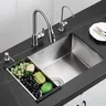 Évier de cuisine en acier inoxydable 304