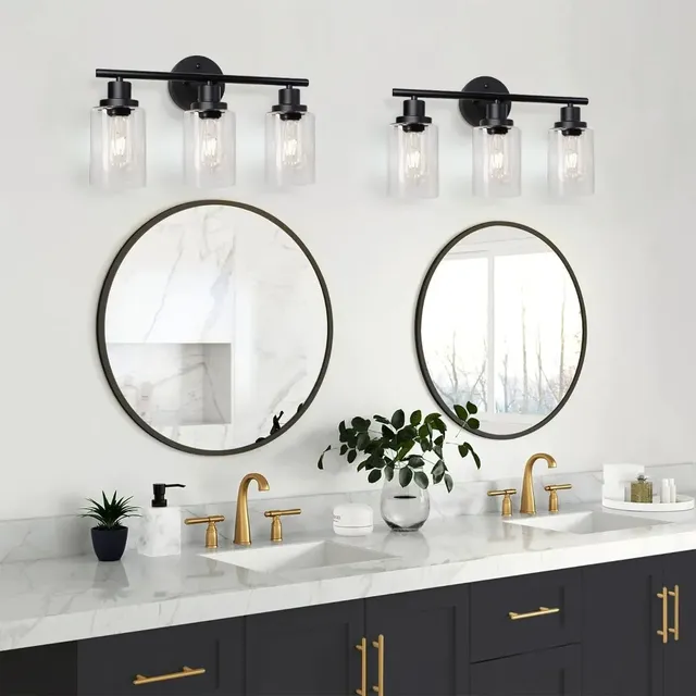 Luminaires muraux modernes pour miroir de salle de bain – vue 3