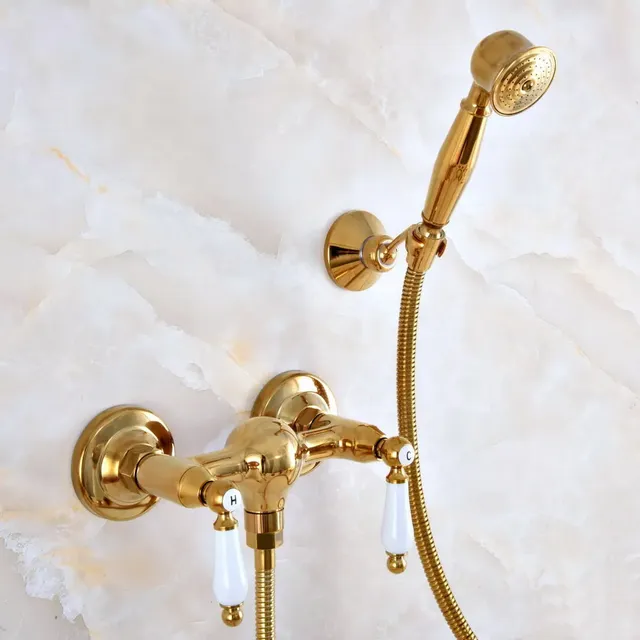 Robinet de baignoire mural avec douche de remplissage de… – vue 4